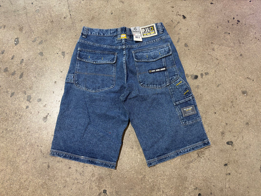 Pepe Jeans Cargo Jean Shorts - Blue Size 36
