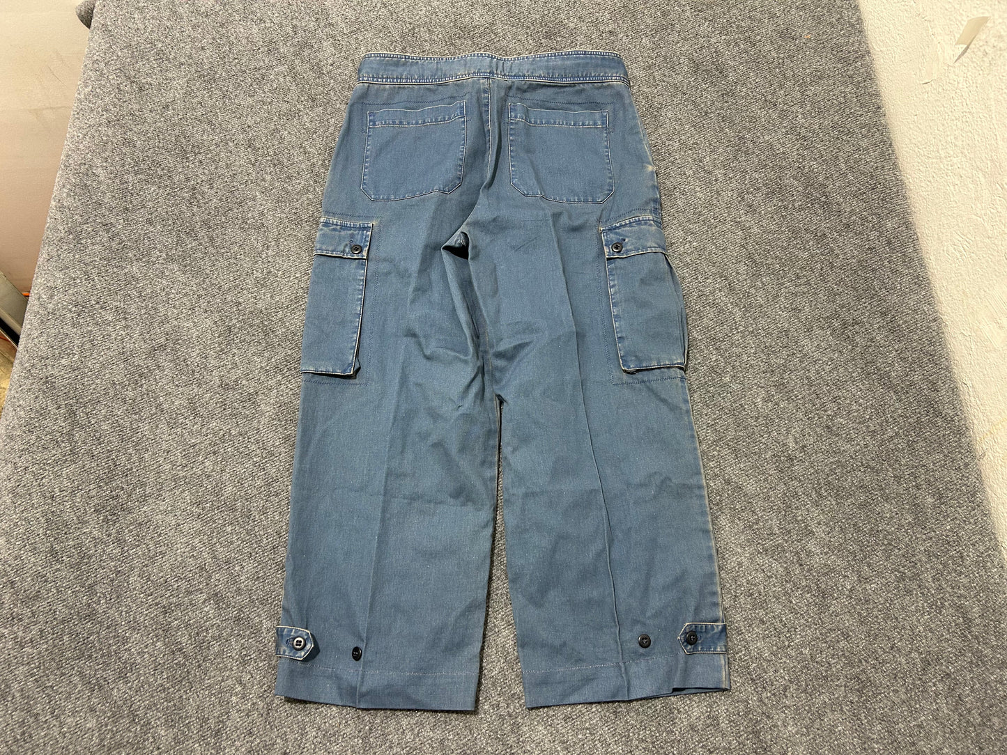 WMNS Ralph Lauren Jeans Cargo Pants - Blue Size 10(con)