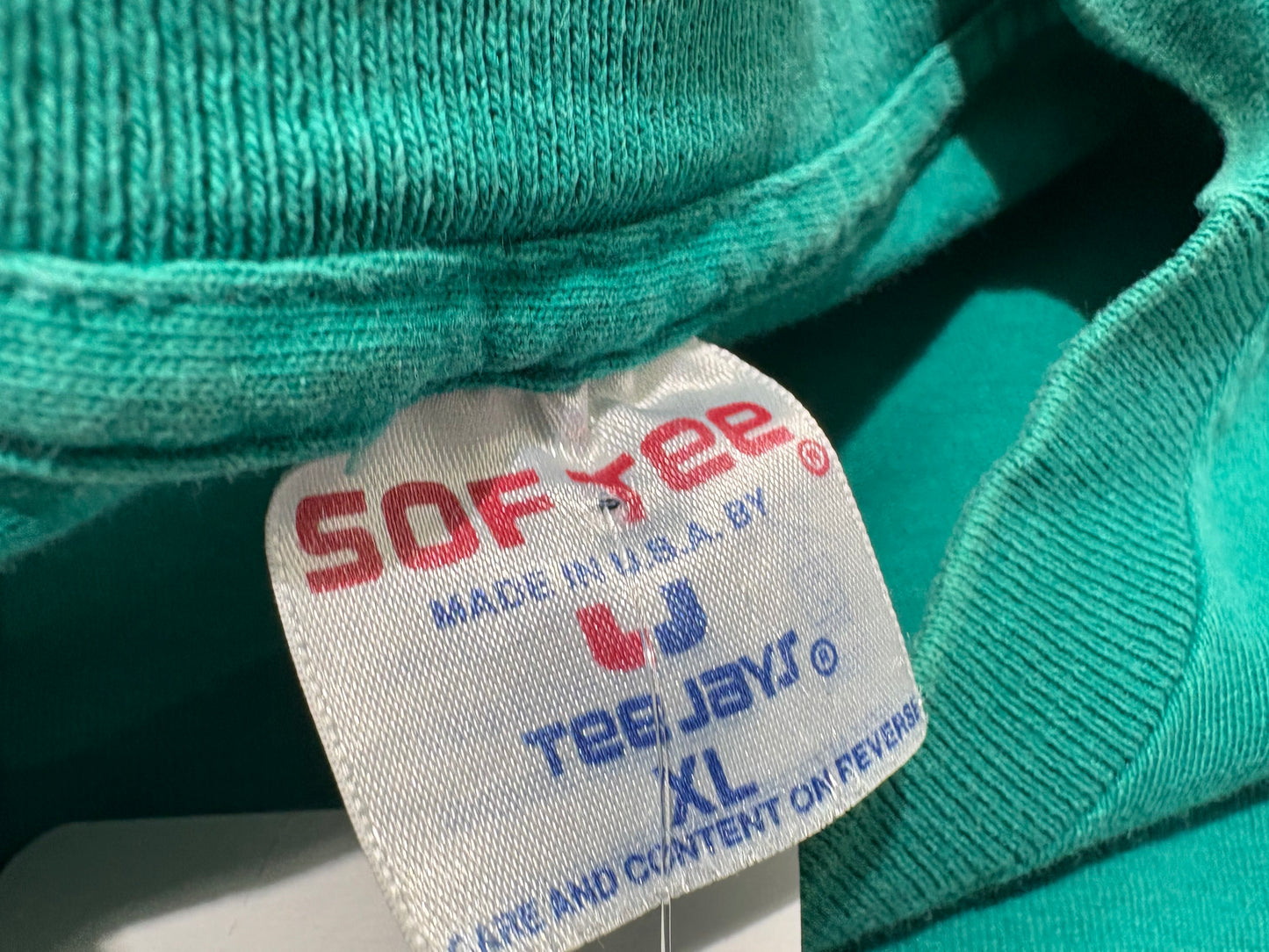 SFQ Swim Fashion Quarterly Tee - Green Size XL