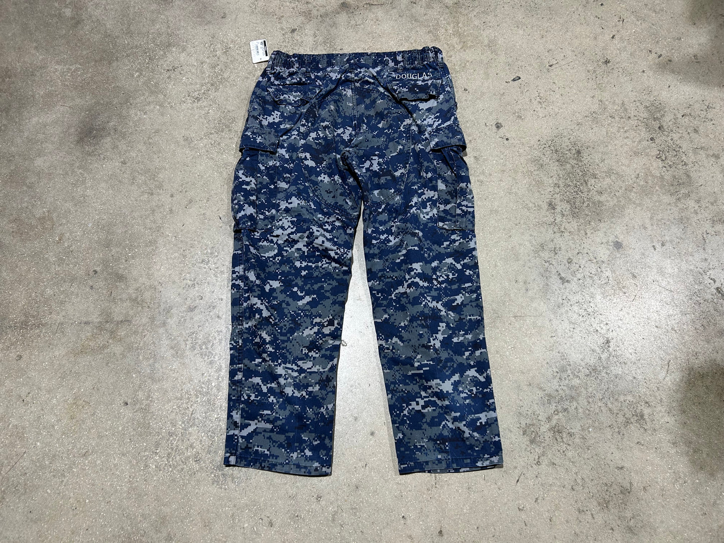 US Navy Combat Digital Camo Pants - Navy Size Large