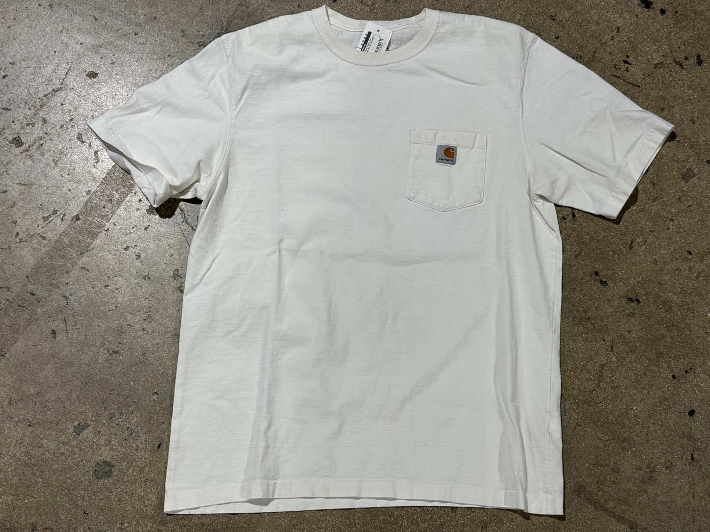 Carhartt Pocket Tee - White Size XL