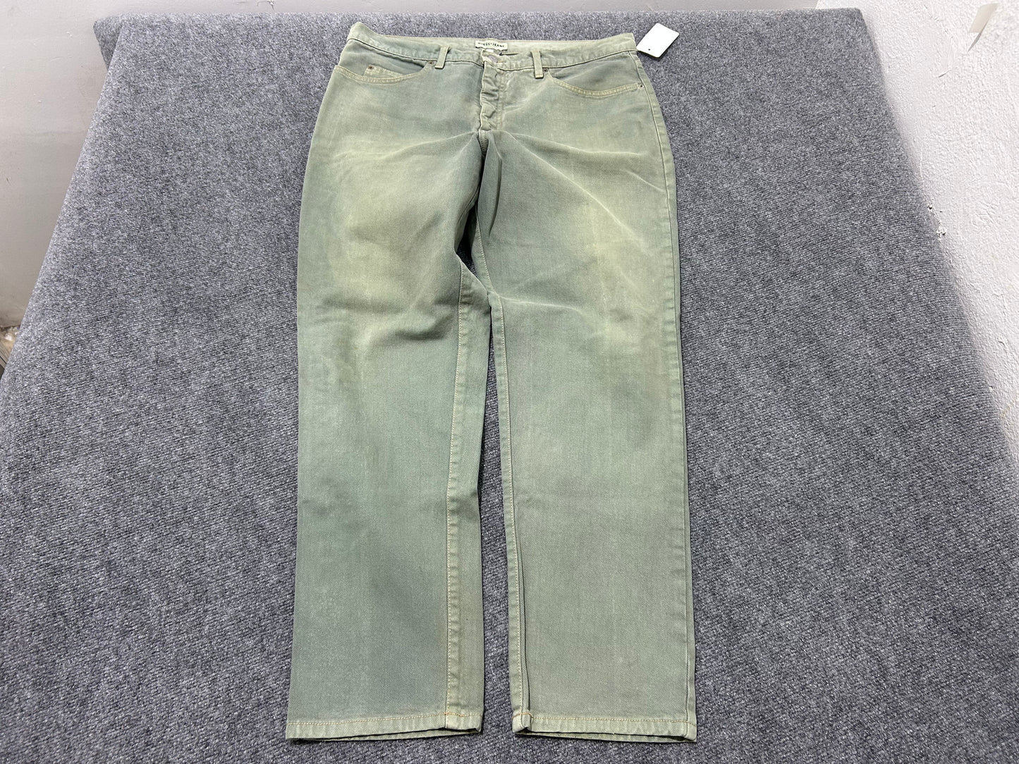 Guess Jeans Straight Jeans - Green Size 38