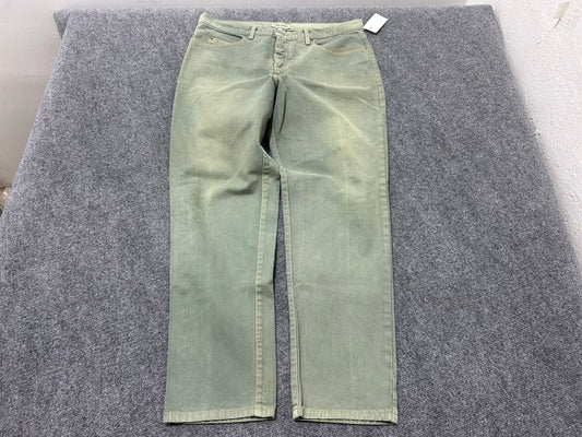 Guess Jeans Straight Jeans - Green Size 38
