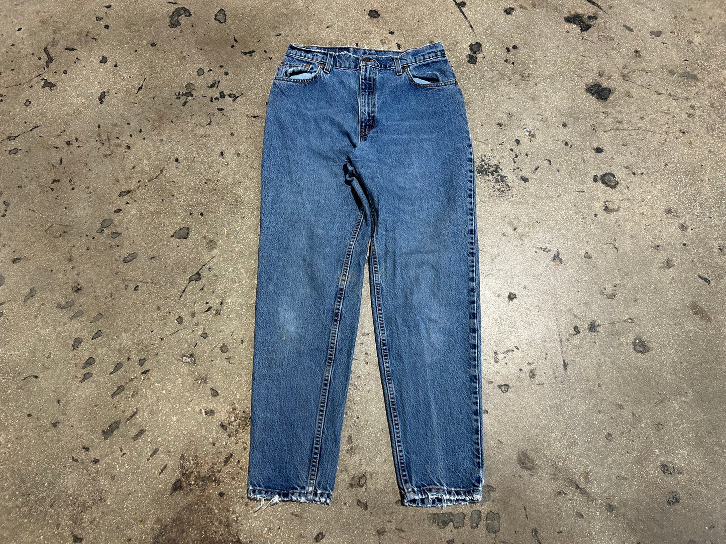 Levis Distressed 551 Jeans - Blue Size 12