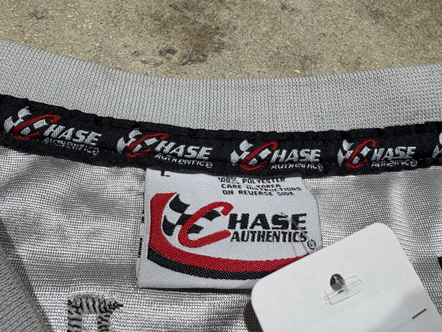 Chase Dale Earnhardt #3 Jersey - Grey Size Large