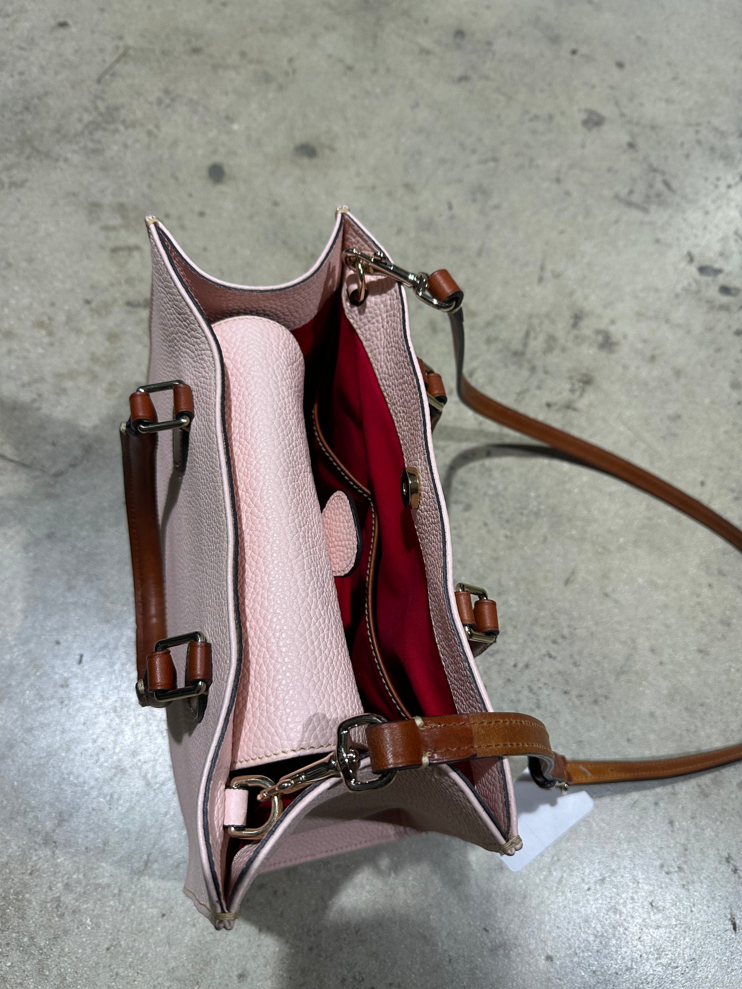 Dooney & Bourke Janine Leather Bag - Soft Pink