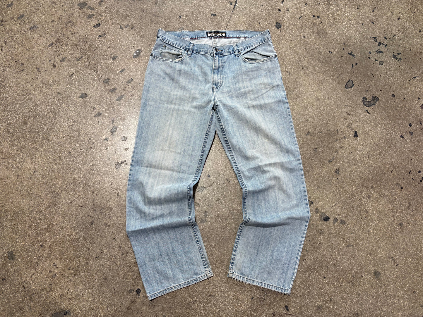 90s Old Navy Straight Fit Jeans - Light Wash Size 36 x 32