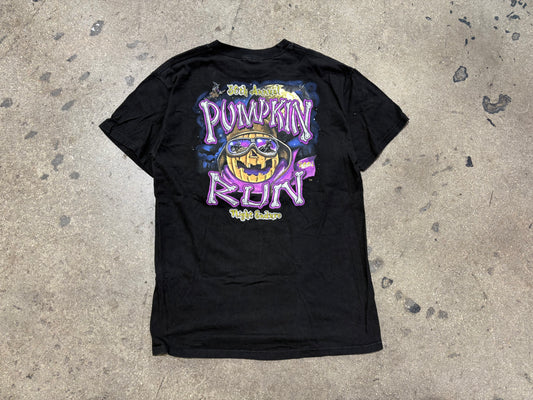 2001 Pumpkin Run Motocross Tee - Black Size Medium