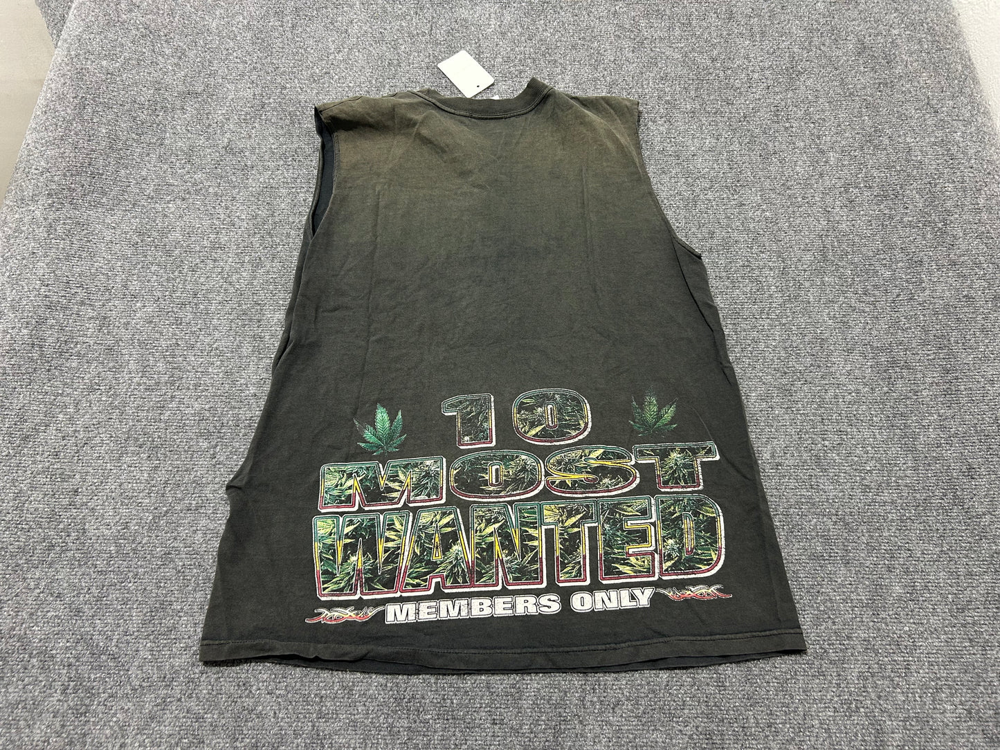 2002 Kush Doctor Cut Off Tee - Black Size  Large