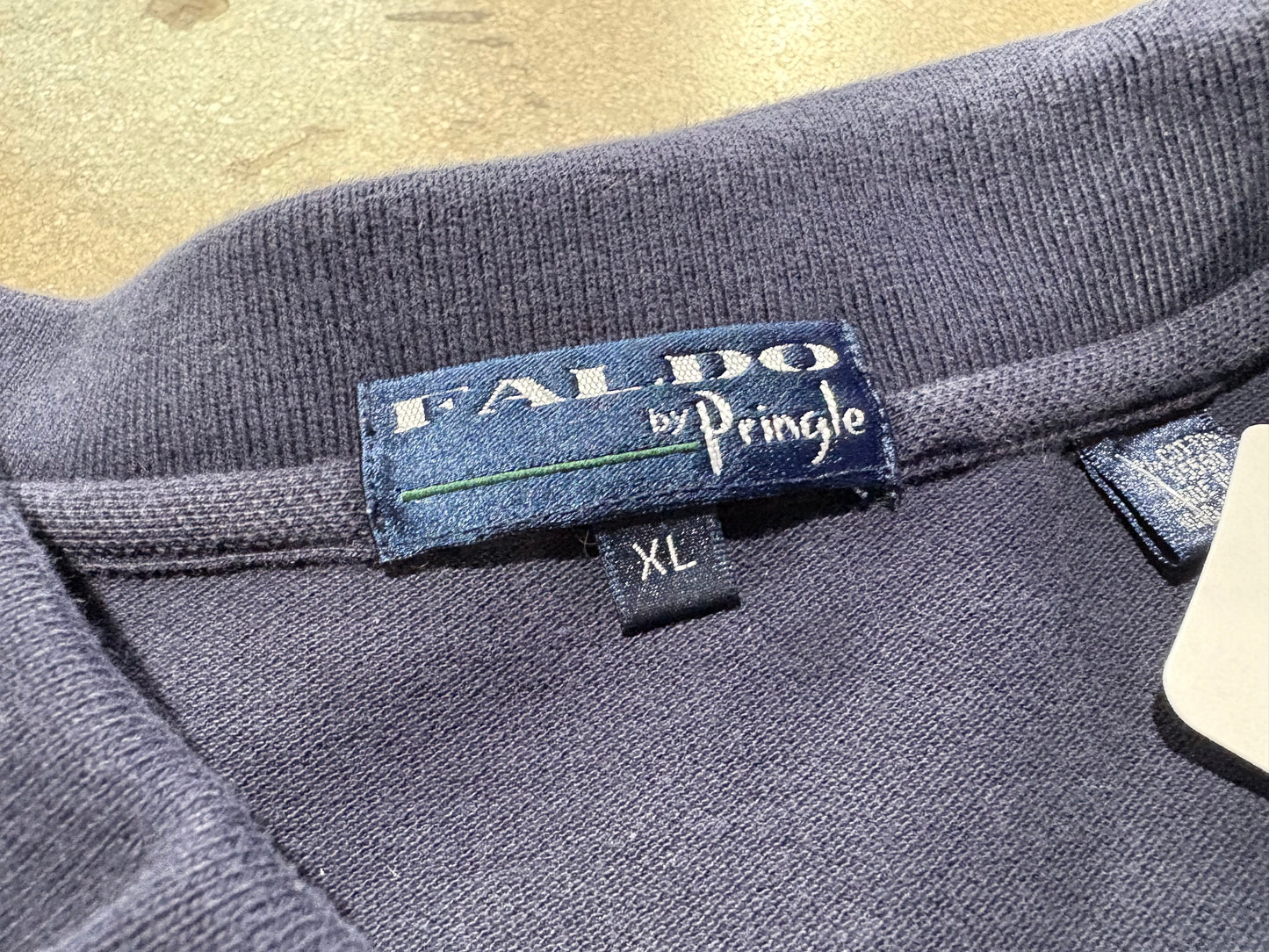 Booby Trap Golf Classic Polo Shirt - Navy Size XL