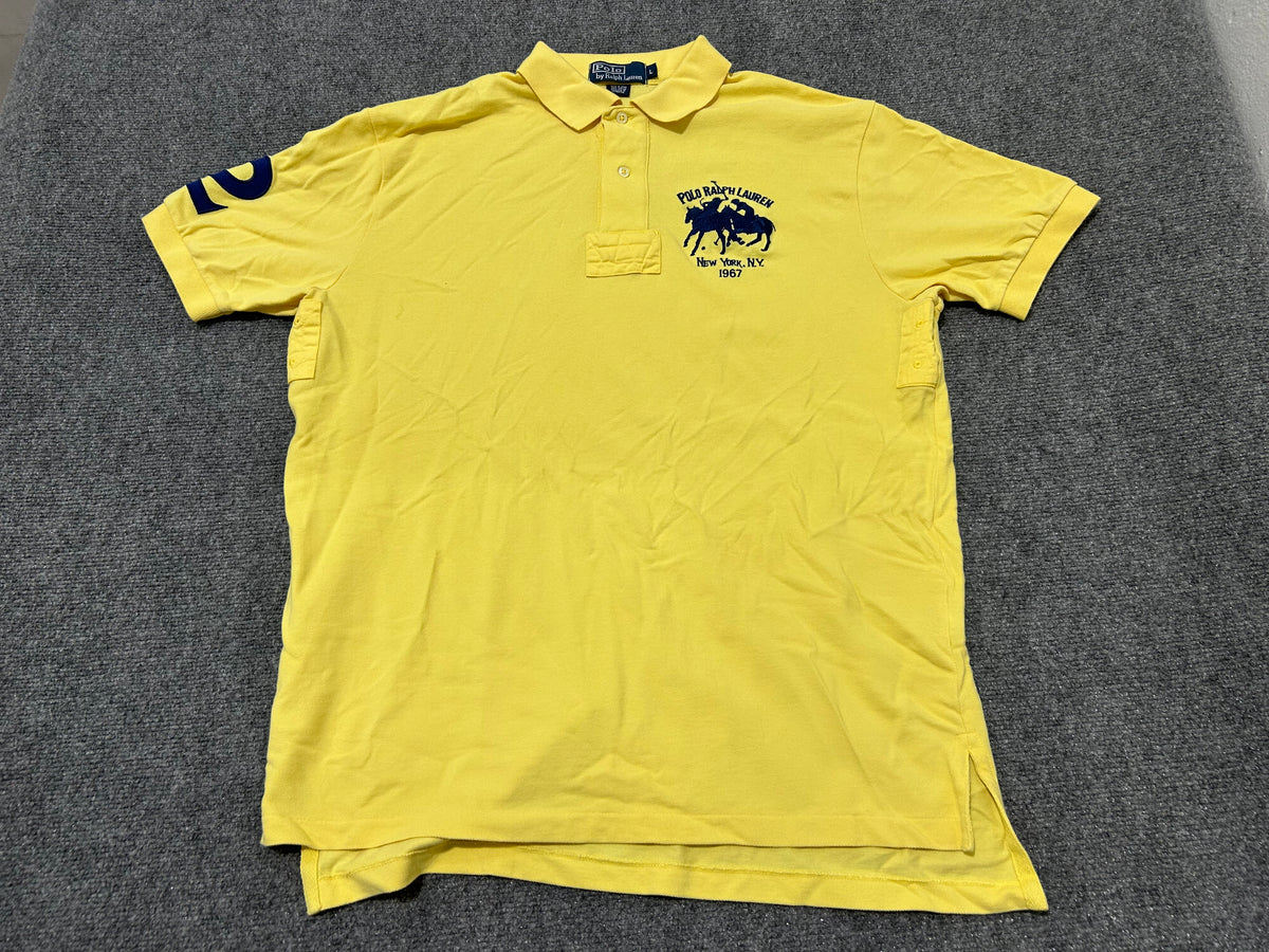NEW Ralph Lauren Polo Double Pony - Yellow Size Large