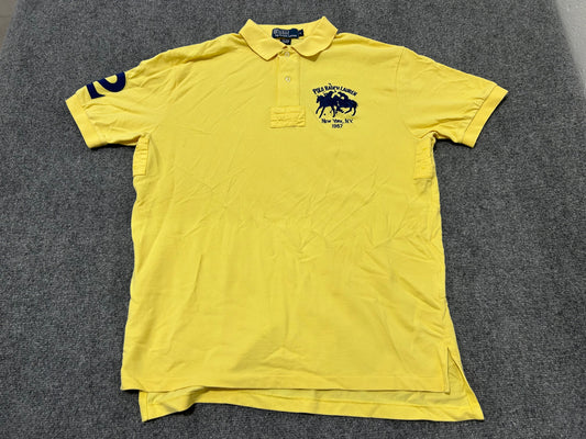NEW Ralph Lauren Polo Double Pony - Yellow Size Large