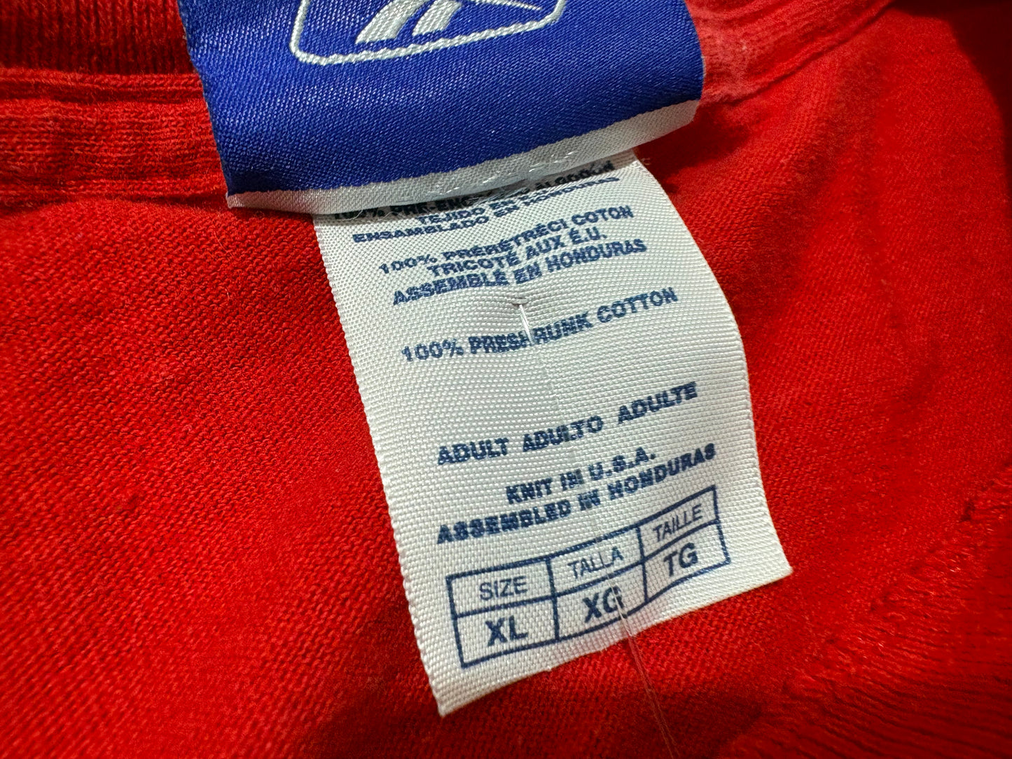 2005 Miami Heat The Red Zone Tee - Red Size XL