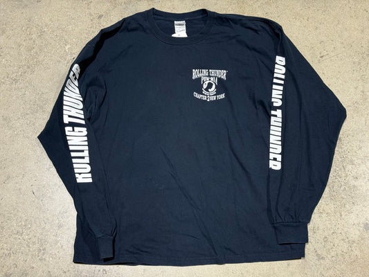 Rolling Thunder Chapter 2 NY Longsleeve Tee - Black Size XXL