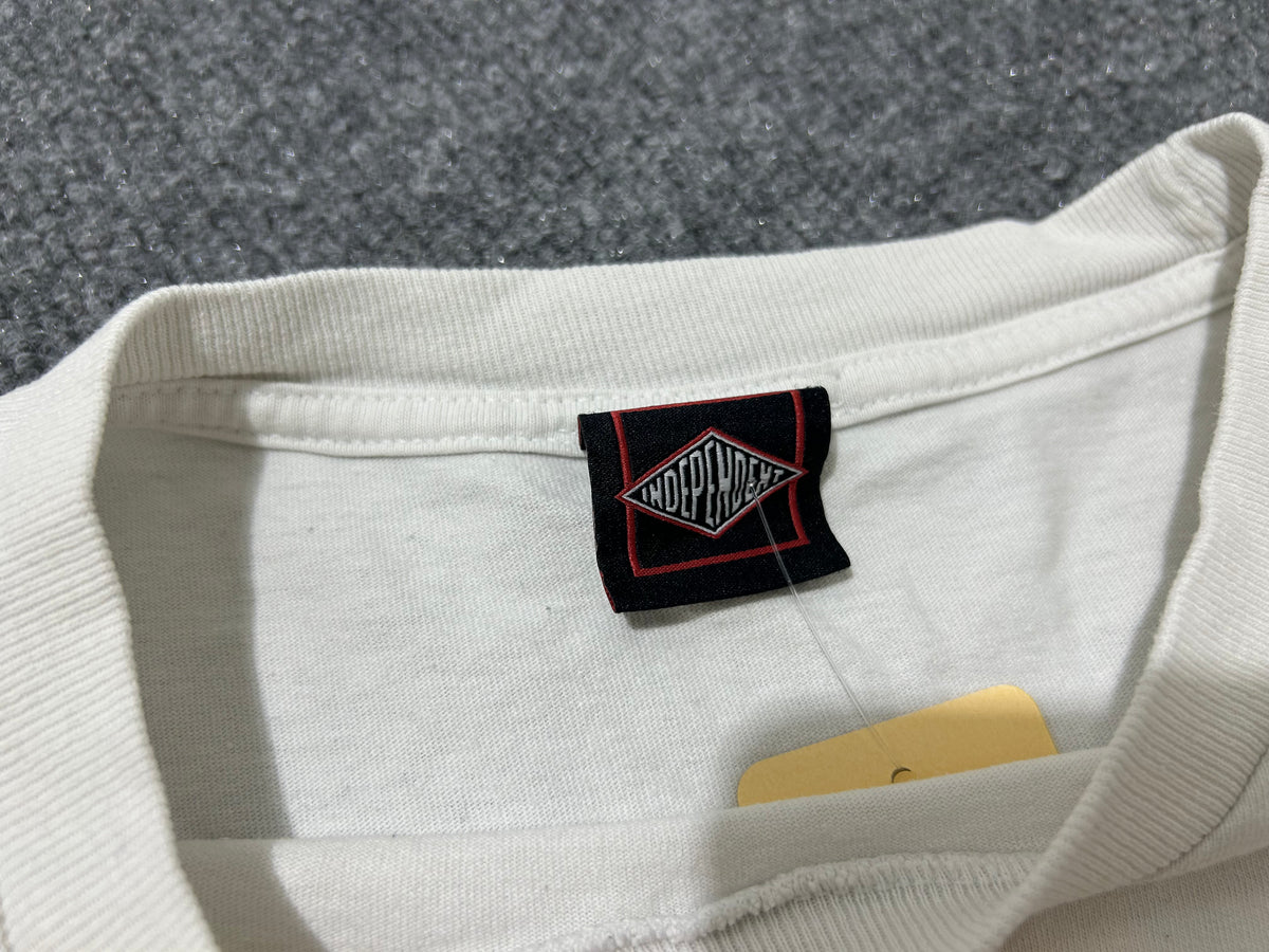 Independent Skateboard Tee - White Size Large