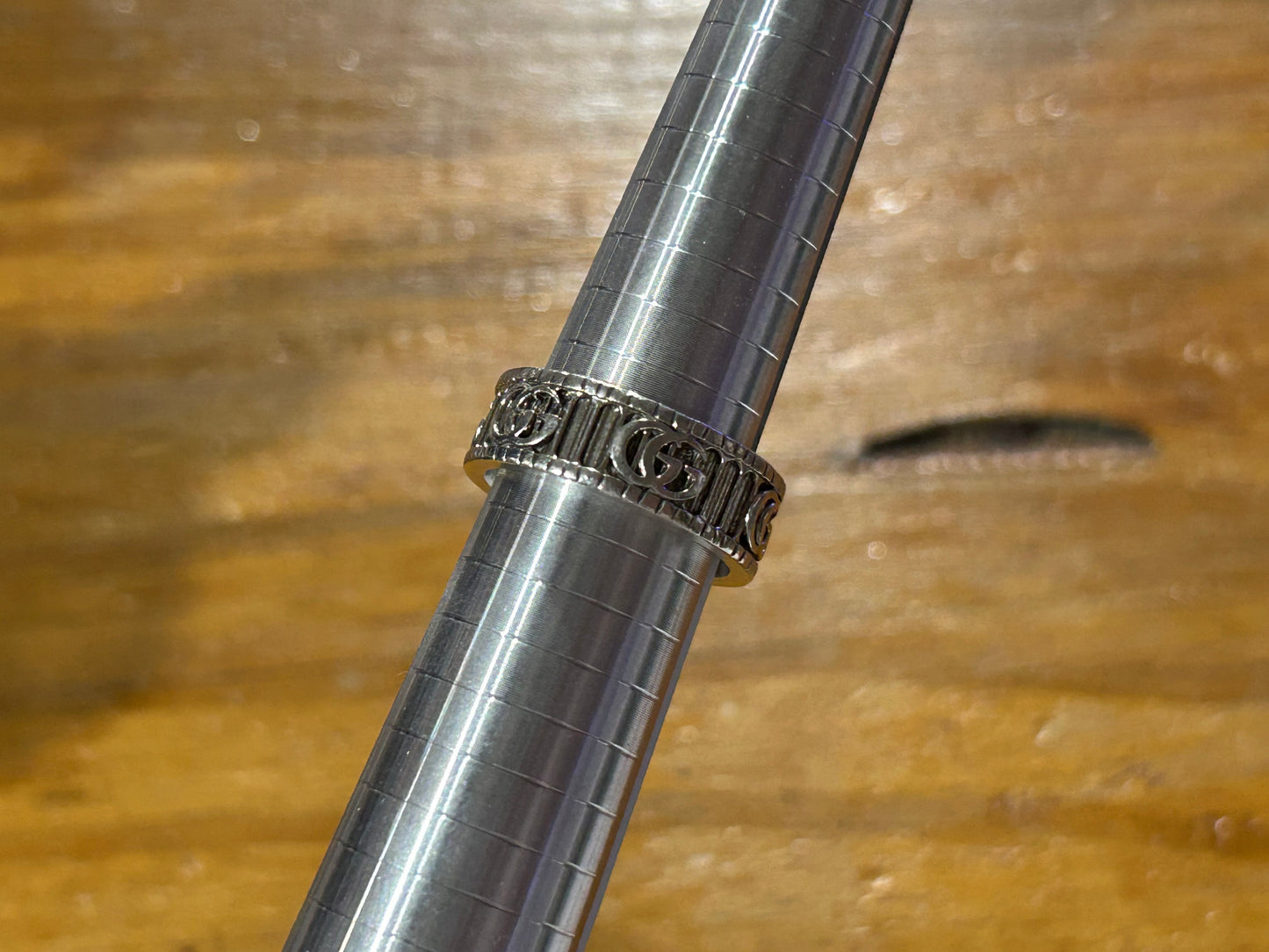 Gucci Ring /925 Silver - 12.8 Grams Size 10