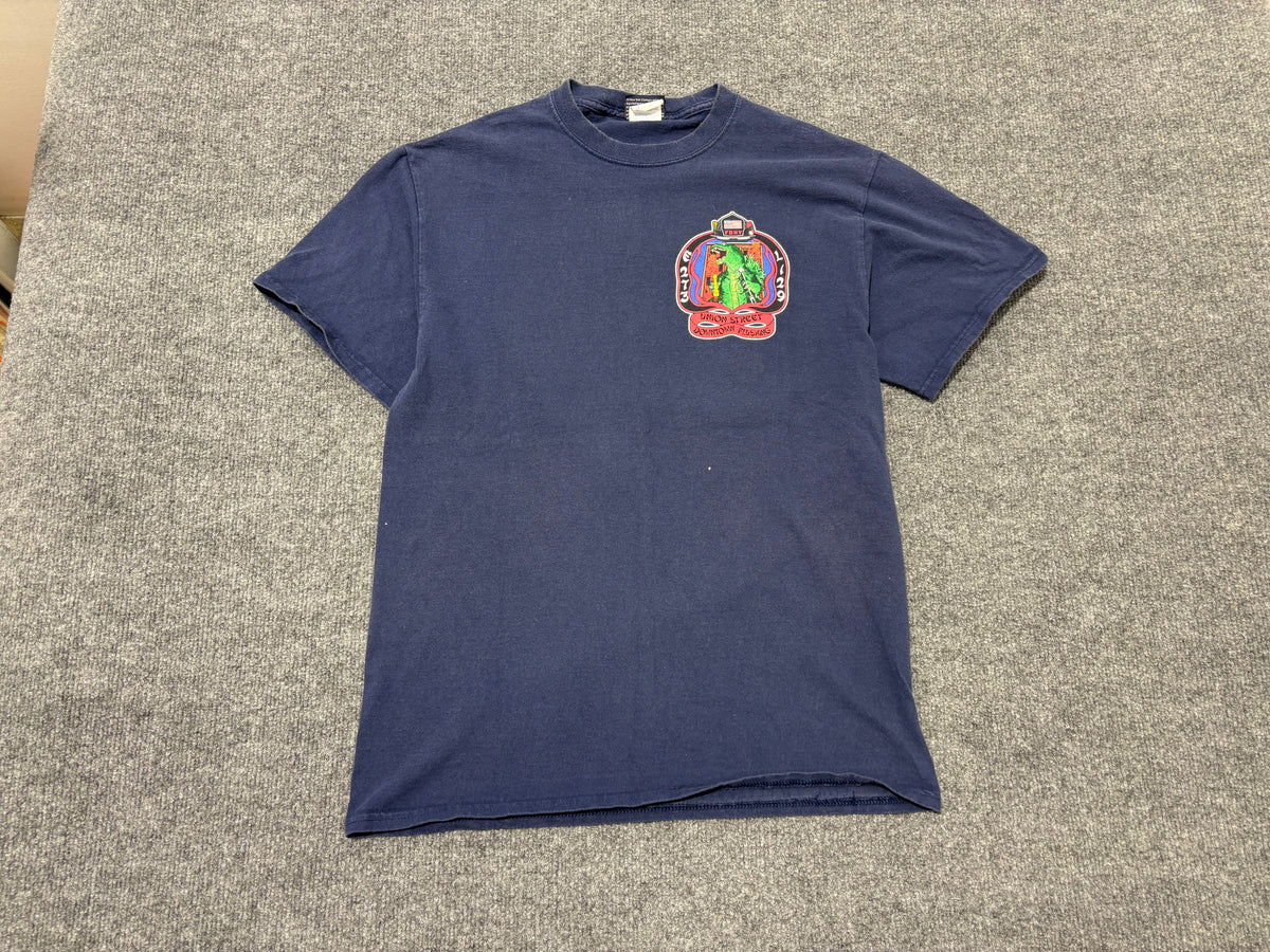 FDNY Godzilla tee - Navy Size Medium