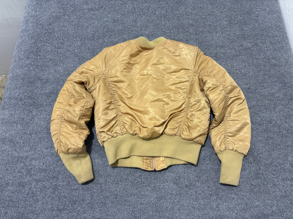 WMNS South Pole Bomber Jacket - Gold Size XL