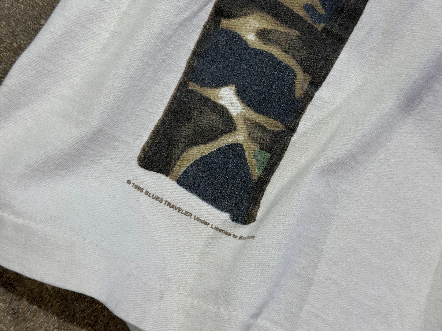 1995 Blues Traveler Vest Tee - White Size XL
