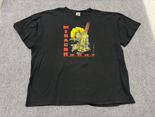 2001 Megacon Chaos Comics Tee - Black Size 3XL
