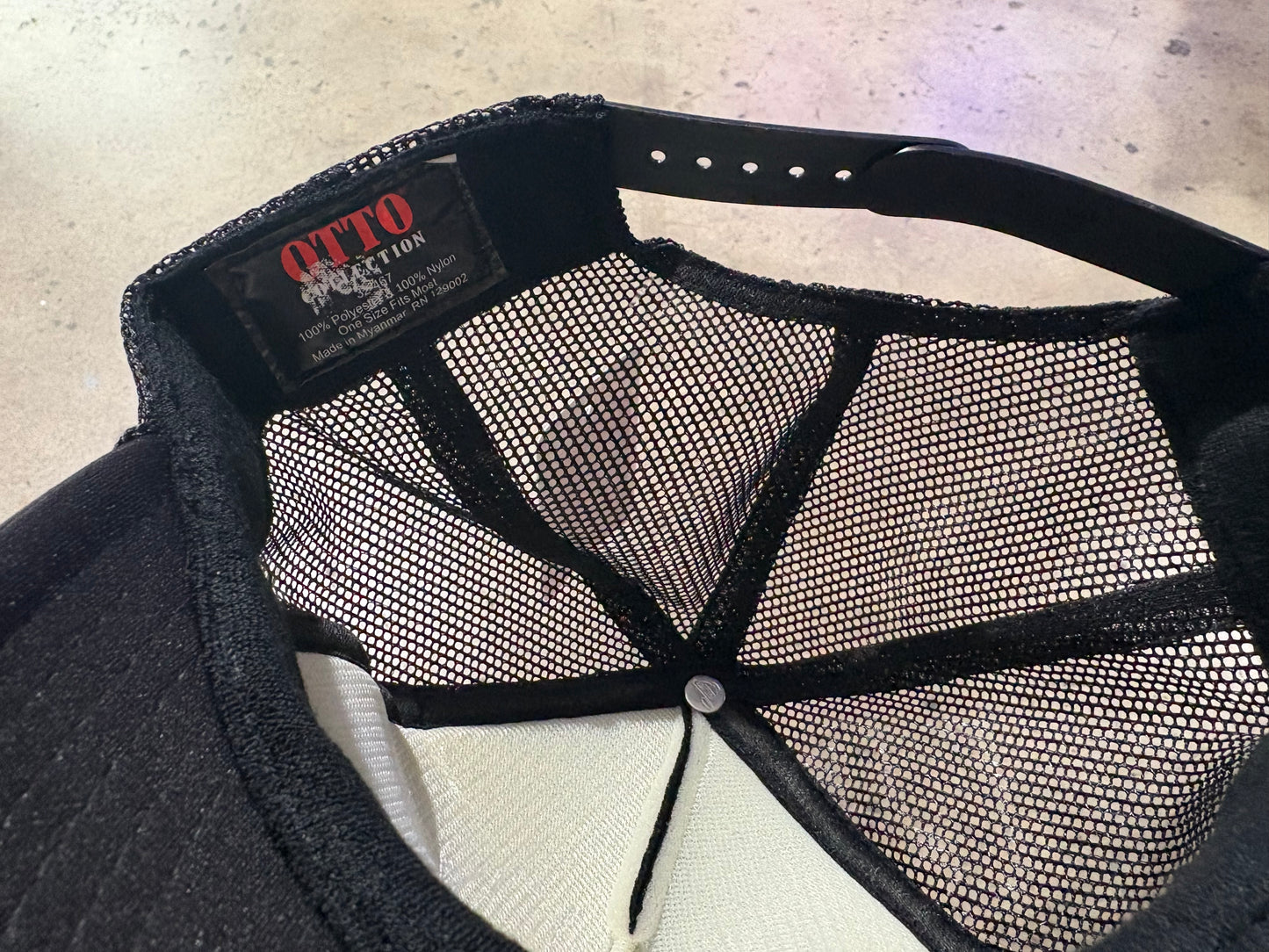 King Of Diamonds Trucker Hat - Black