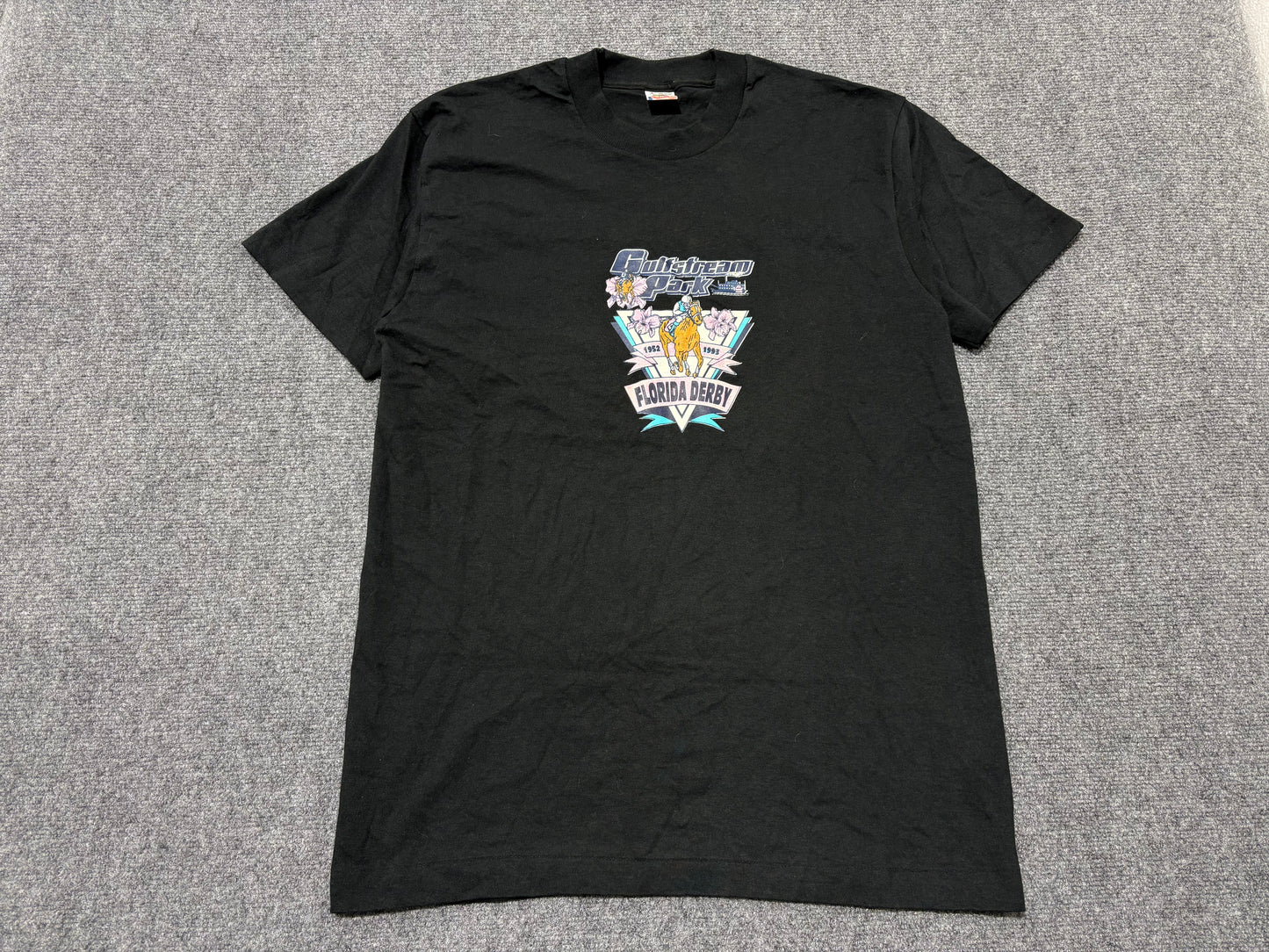 Gulfstream Park Florida Derby Tee - Black Size Large
