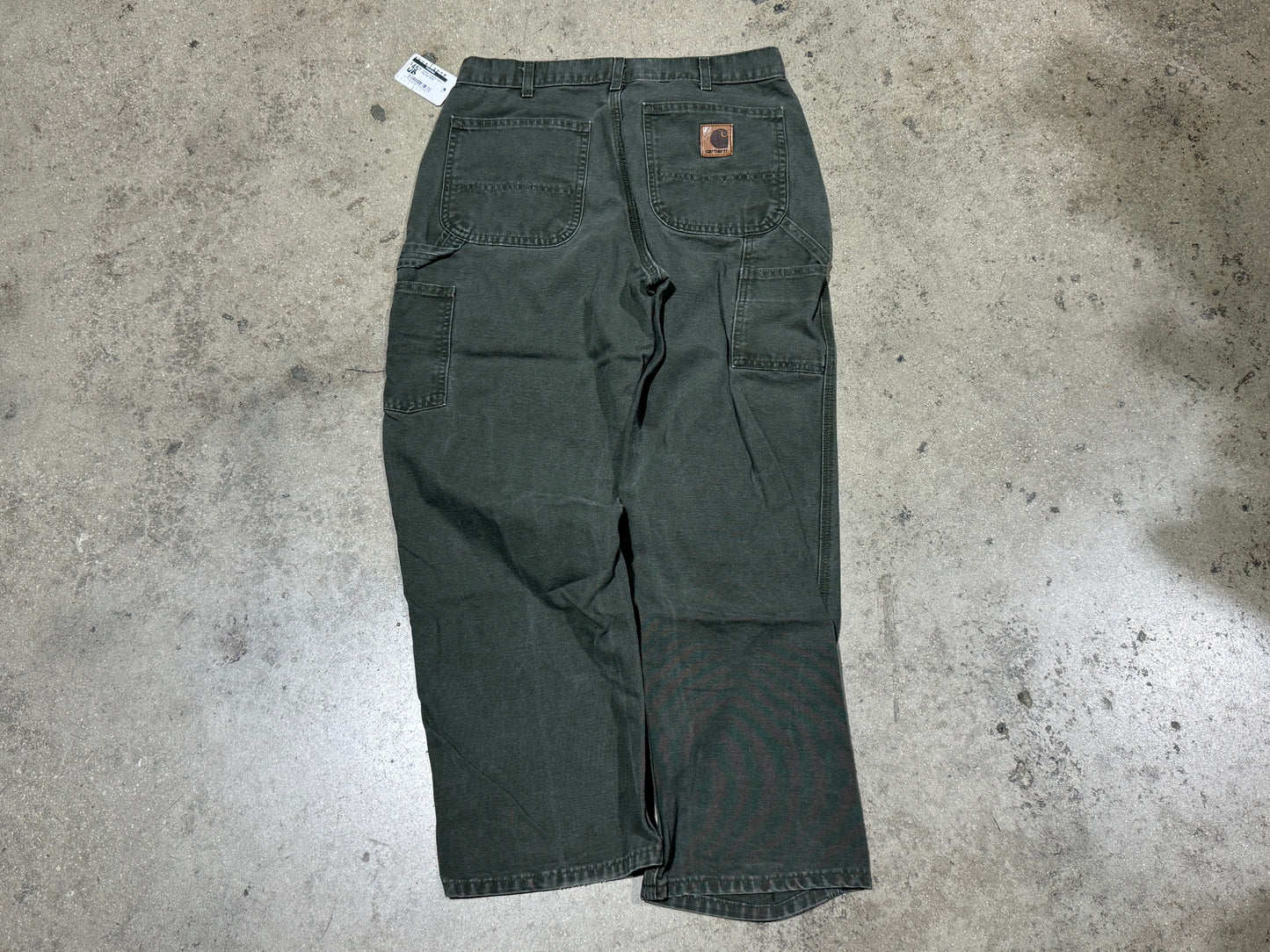 Carhartt Carpenter Pants - Olive Size 33x30