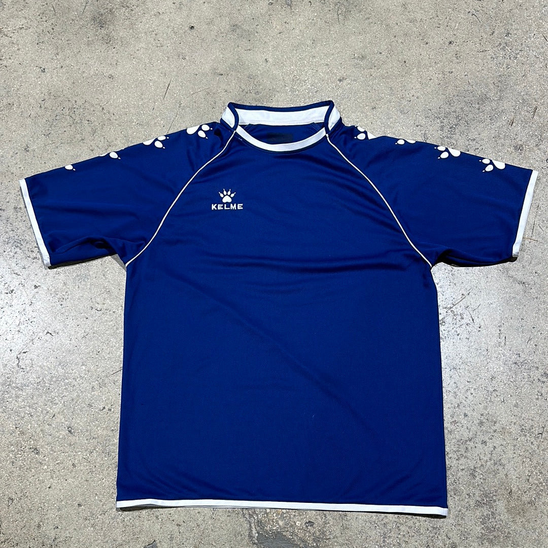 Kelme Blank Jersey - Blue Size Large