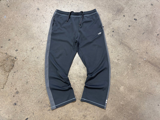 Puma Baggy Track Pants - Grey Size Large
