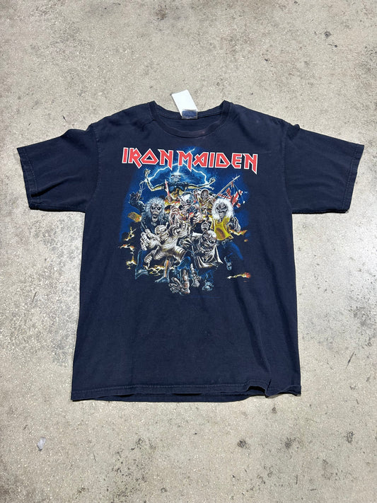 1996 Iron Maiden Best Of the Best Tee - Black Size Medium