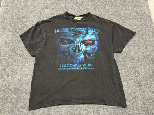 Terminator Considered Yourself Warned Tee - Black Size XL