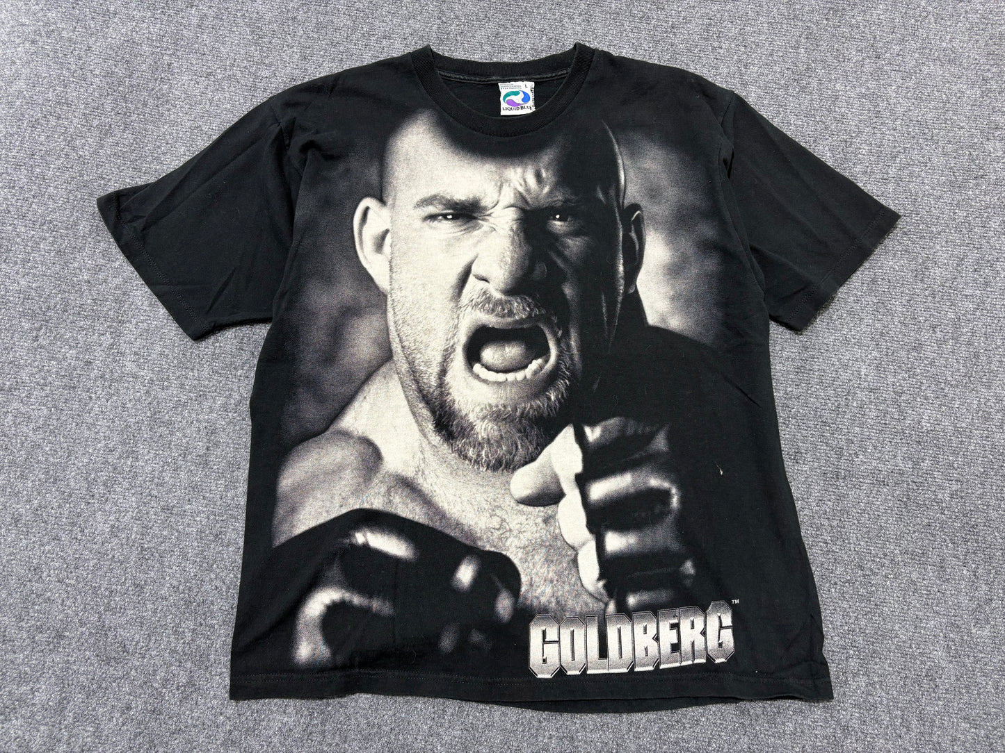 1998 Liquid Blue Big Face Goldberg Tee - Black Size Large