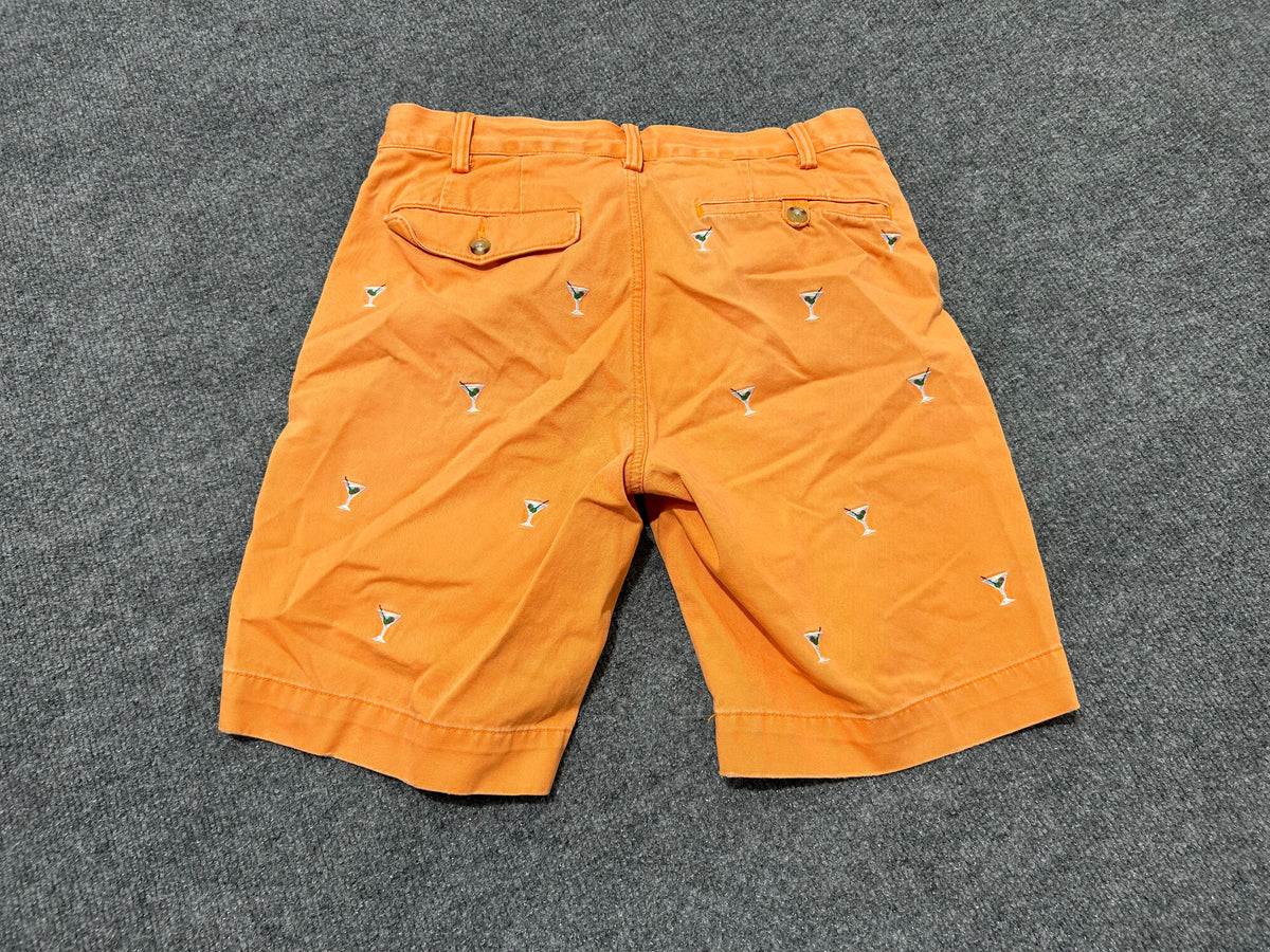 Polo Ralph Lauren Martini Shorts - Orange Size 30