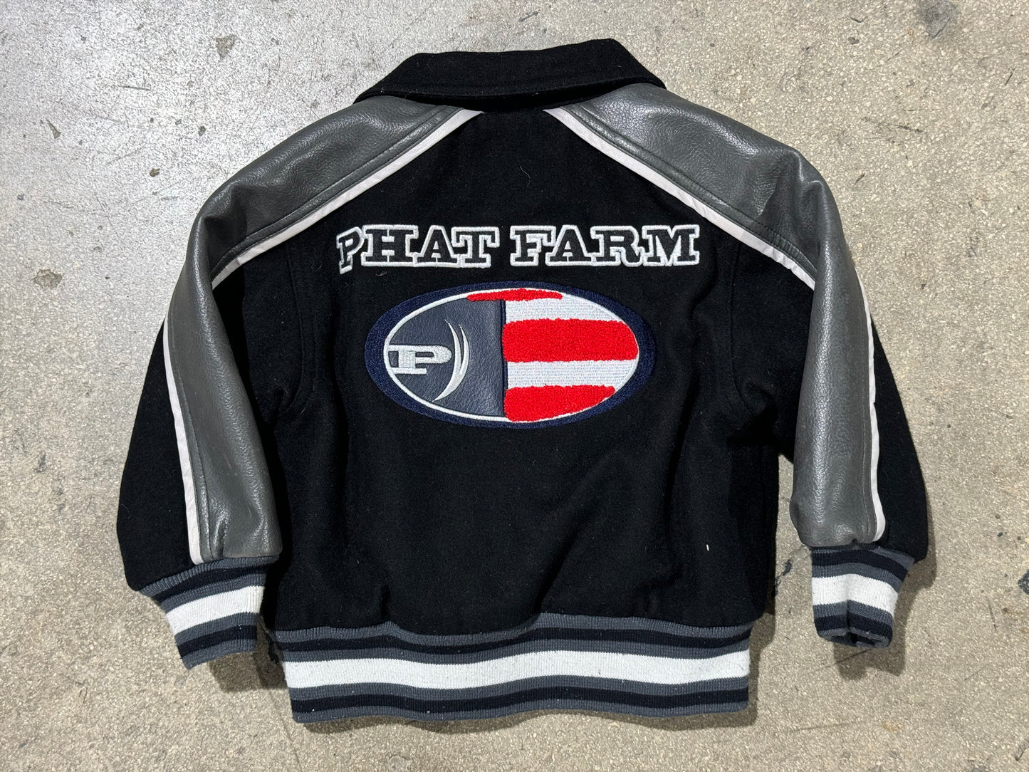 Phat Farm Kids Letterman Jacket Size 3T