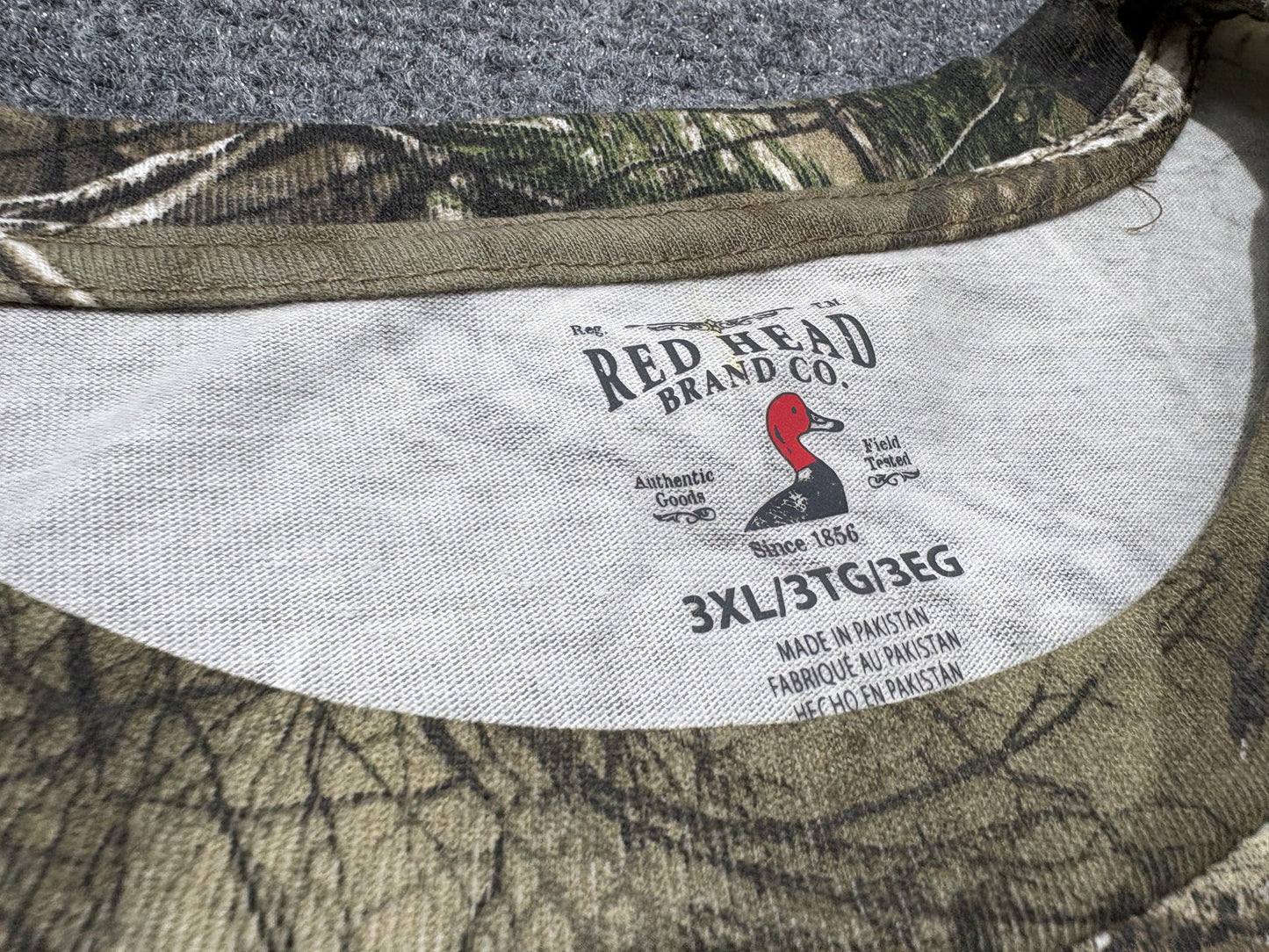 RedHead Real Tree Long Sleeve Tee - Camo Size 3XL