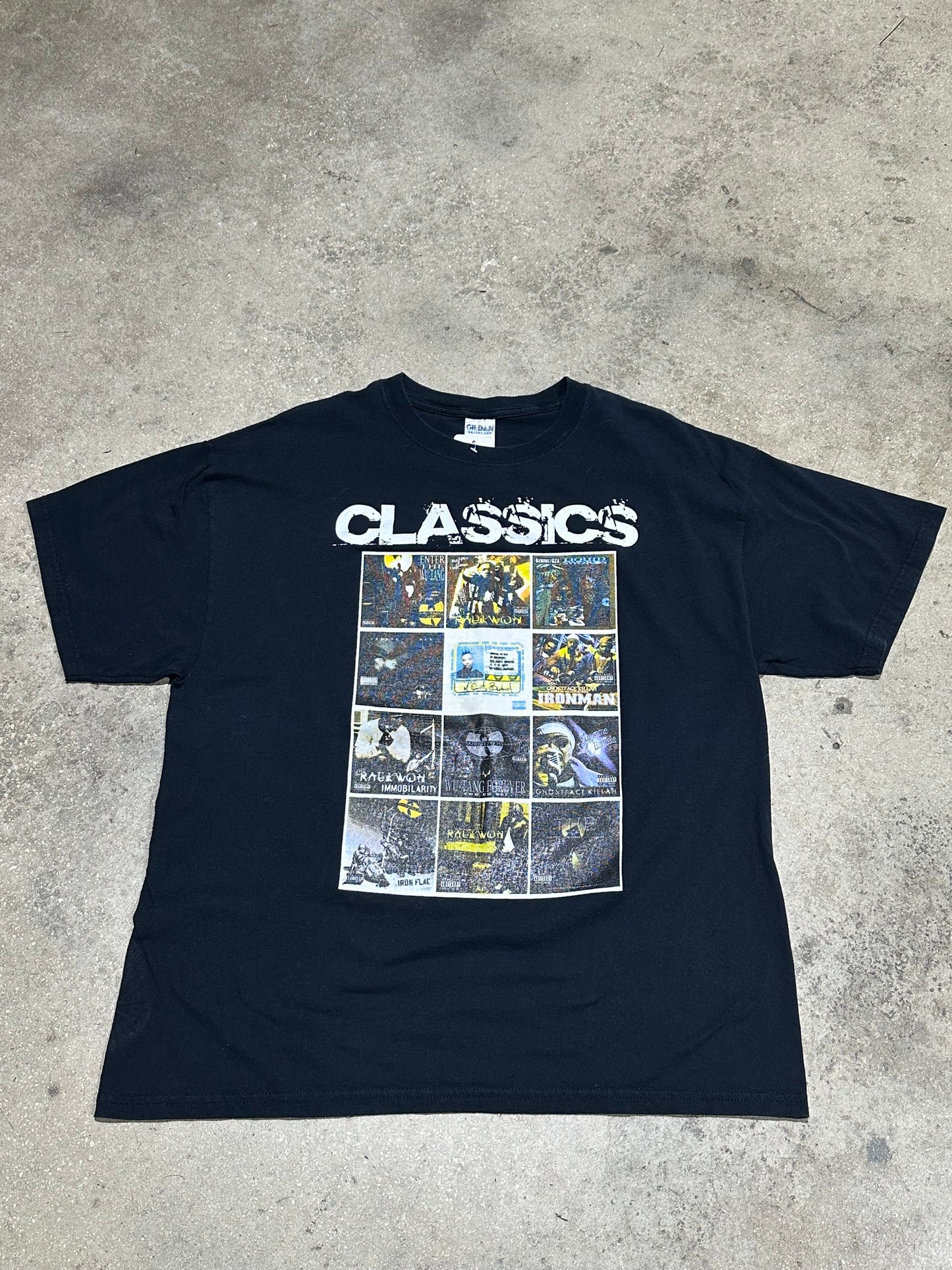 Wu Tang Clan Classics Tee - Black Size XL