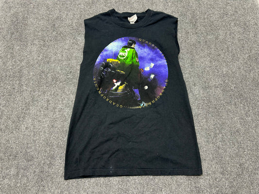 2004 The Who Quadrophenia Cutoff Tee - Black Size Medium