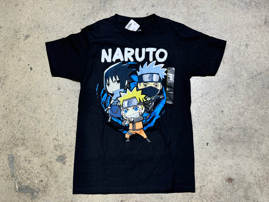 Naruto Tee - Black Size Small