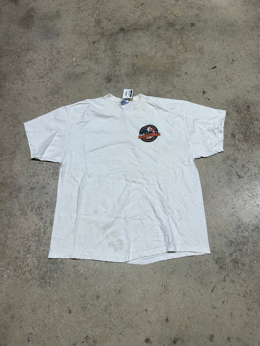 2001 University Of Miami National Champs Tee - White Size XL