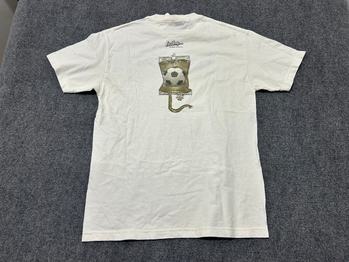 Eastbay Its In My Blood Soccer Tee - White Size Large