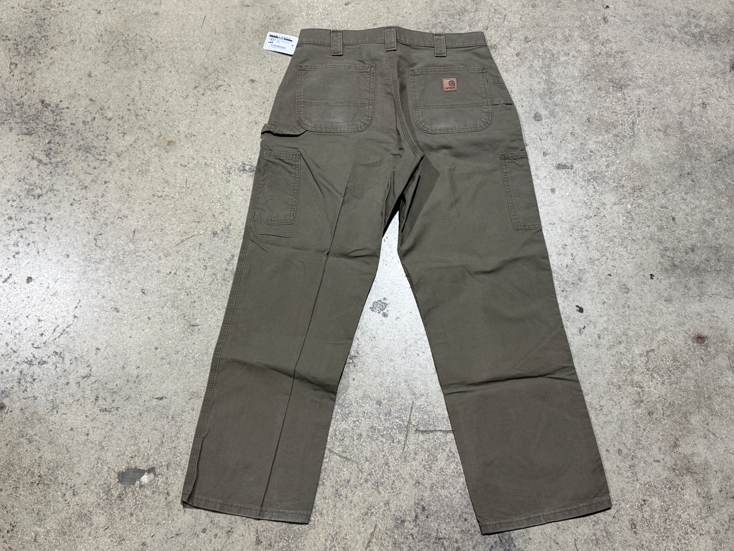 Carhartt Carpenter Chino Pants - Dark Olive Size 34x30