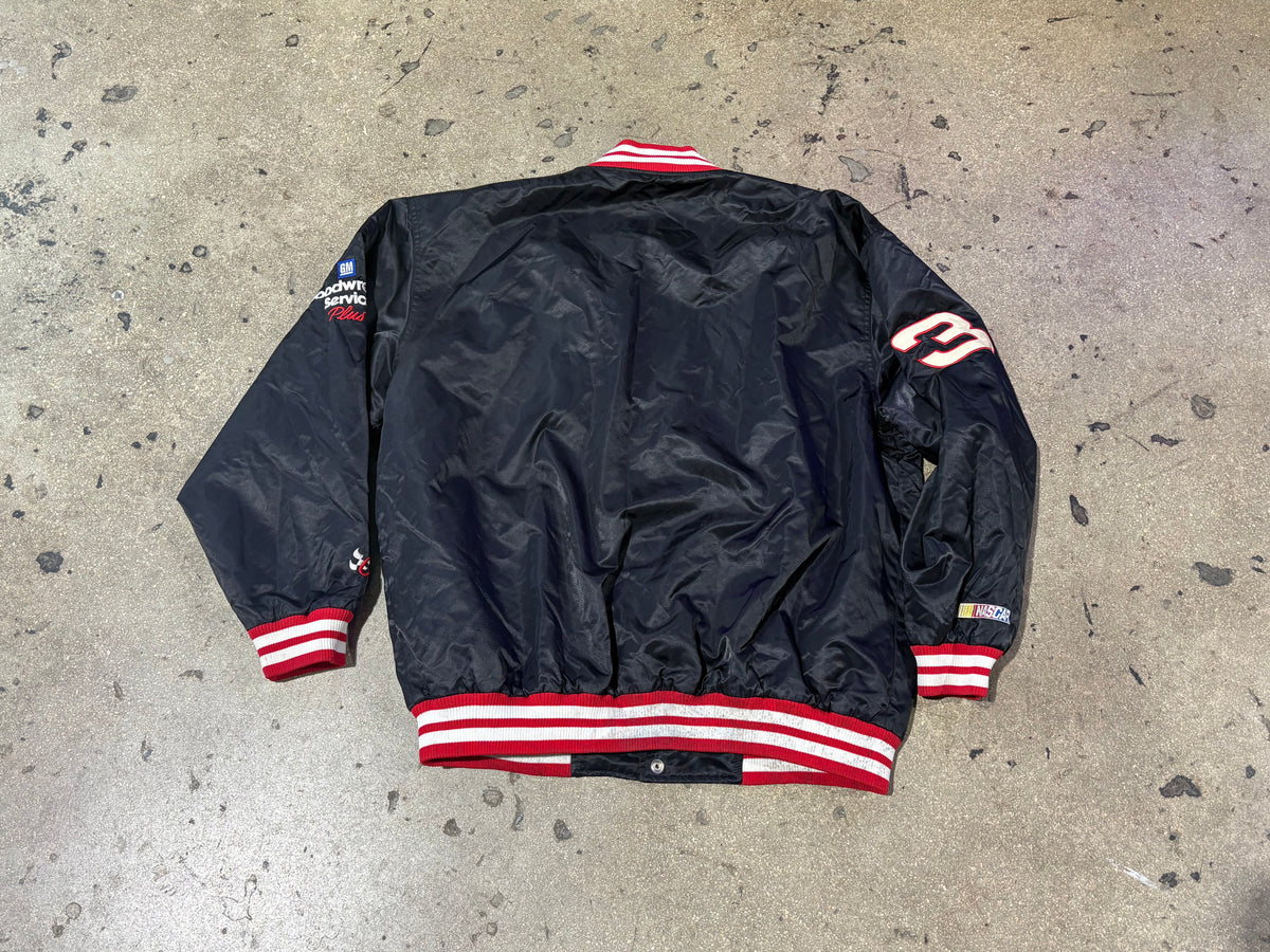Dale Earnhardt Satin Jacket - Black Size XL