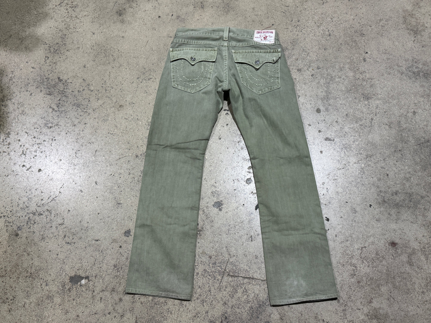 True Religion Ricky Denim - Light Green Size 34x34