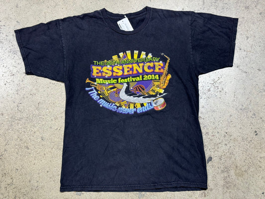 2014 Essence Music Festival Tee - Black Size Large