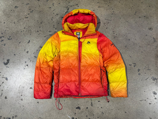 Nike ACG Puffer Jacket - Orange/Yellow Size Small