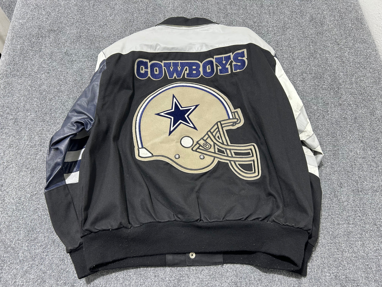 Jeff Hamilton Dallas Cowboys Jacket - Blue Size XL