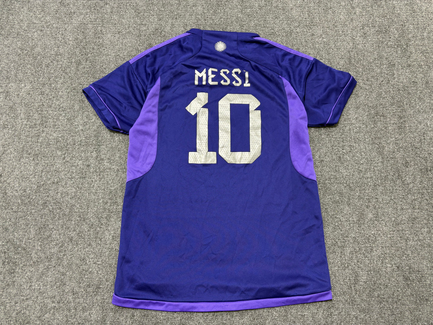 Adidas Argentina #10 Messi Soccer Jersey - Purple Size  Small
