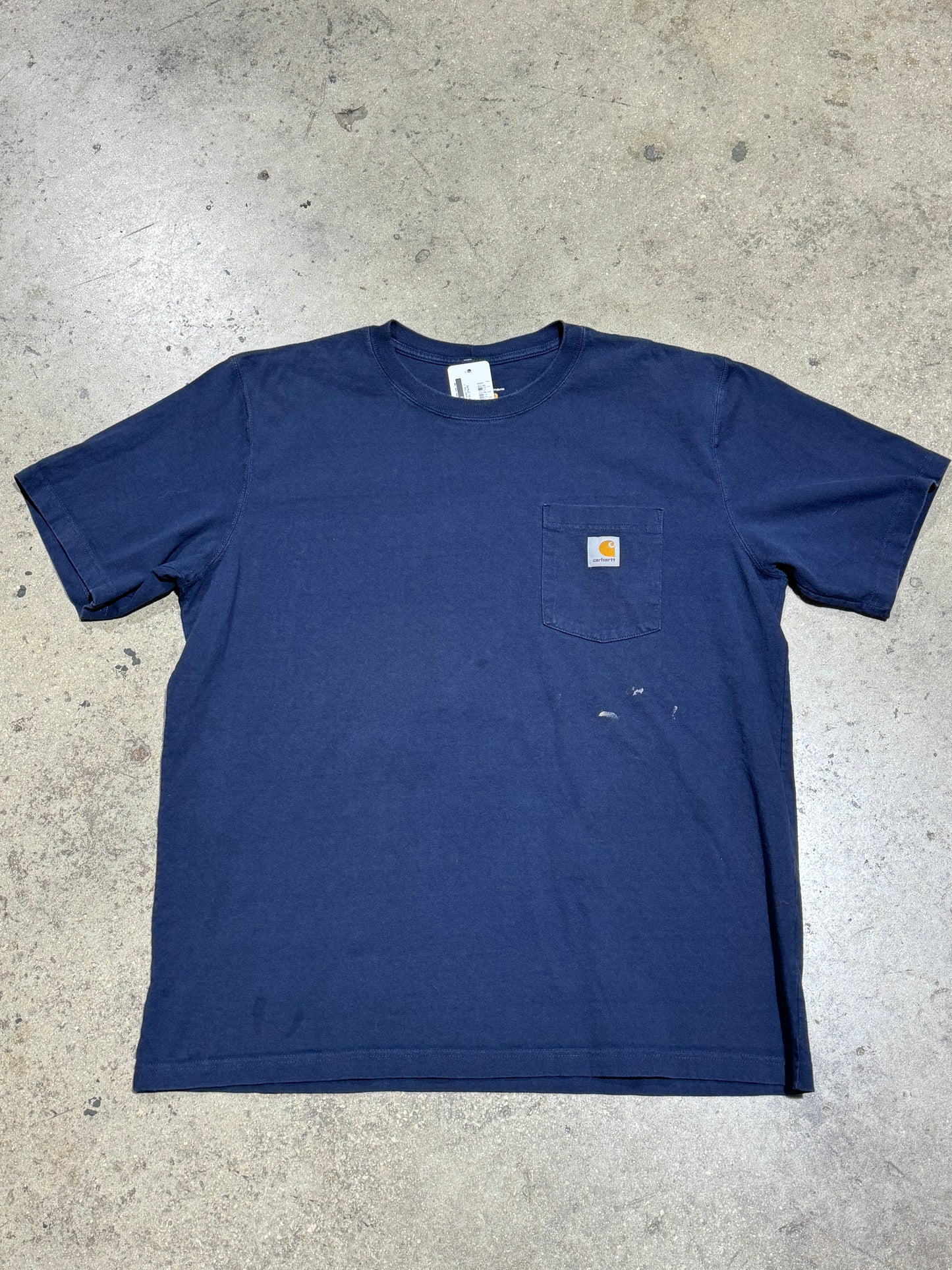 Carhartt Pocket Tee - Navy Size XL