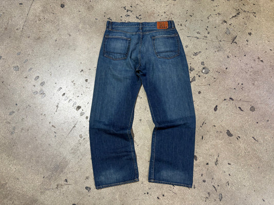 Ralph Lauren Relaxed Fit Jeans - Dark Wash Size 36 x 30