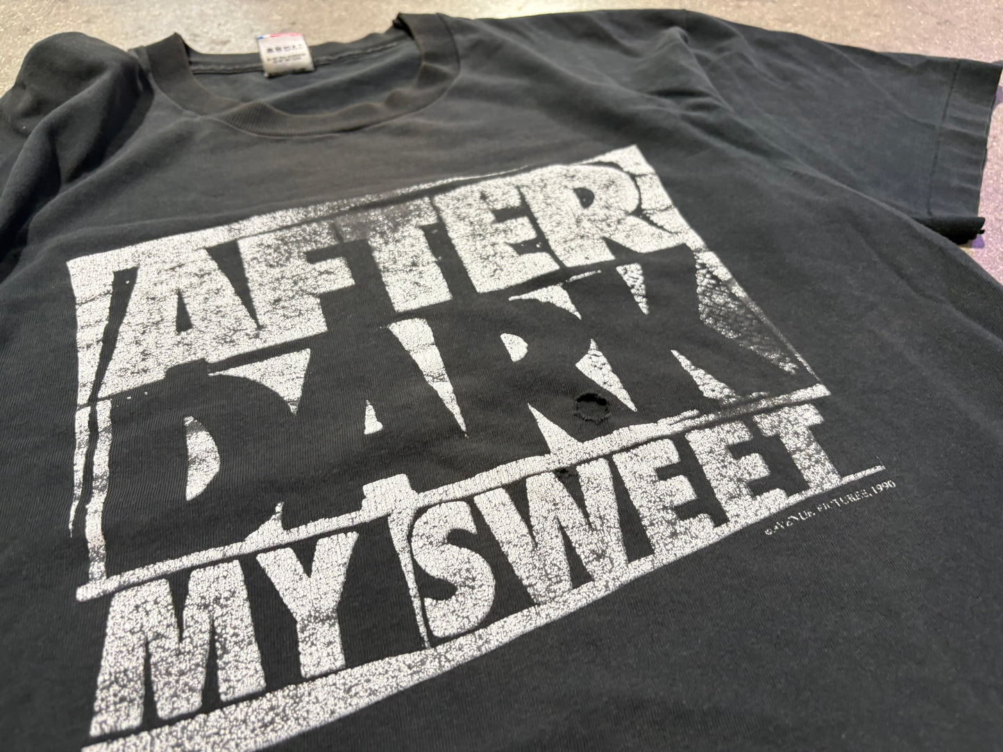 1990 After Dark My Sweet Tee - Faded Size Large
